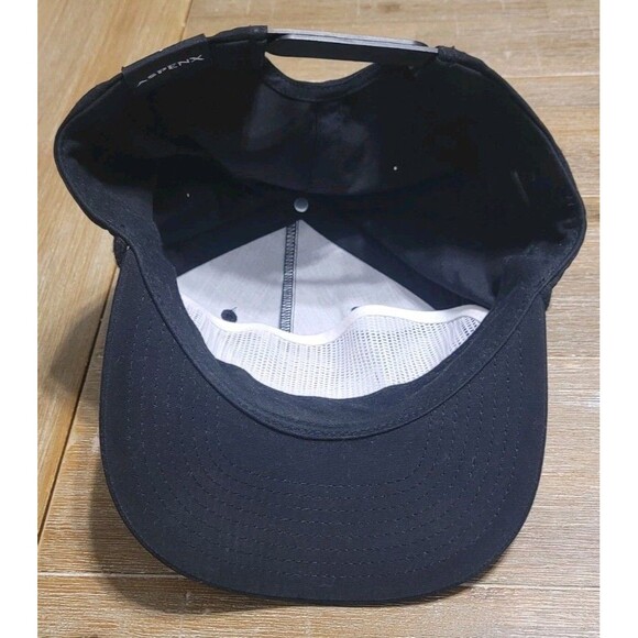AspenX Beach Club Black Patch Hat Cap Gray Malin Snapback - Picture 6 of 7
